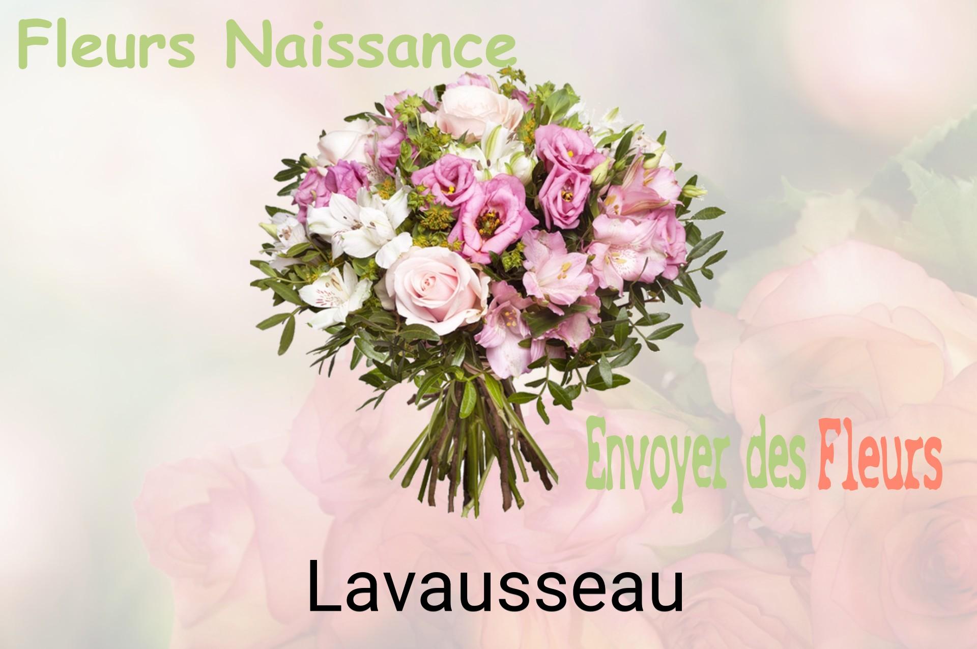 Bouquet de fleurs de naissance livré à Lavausseau